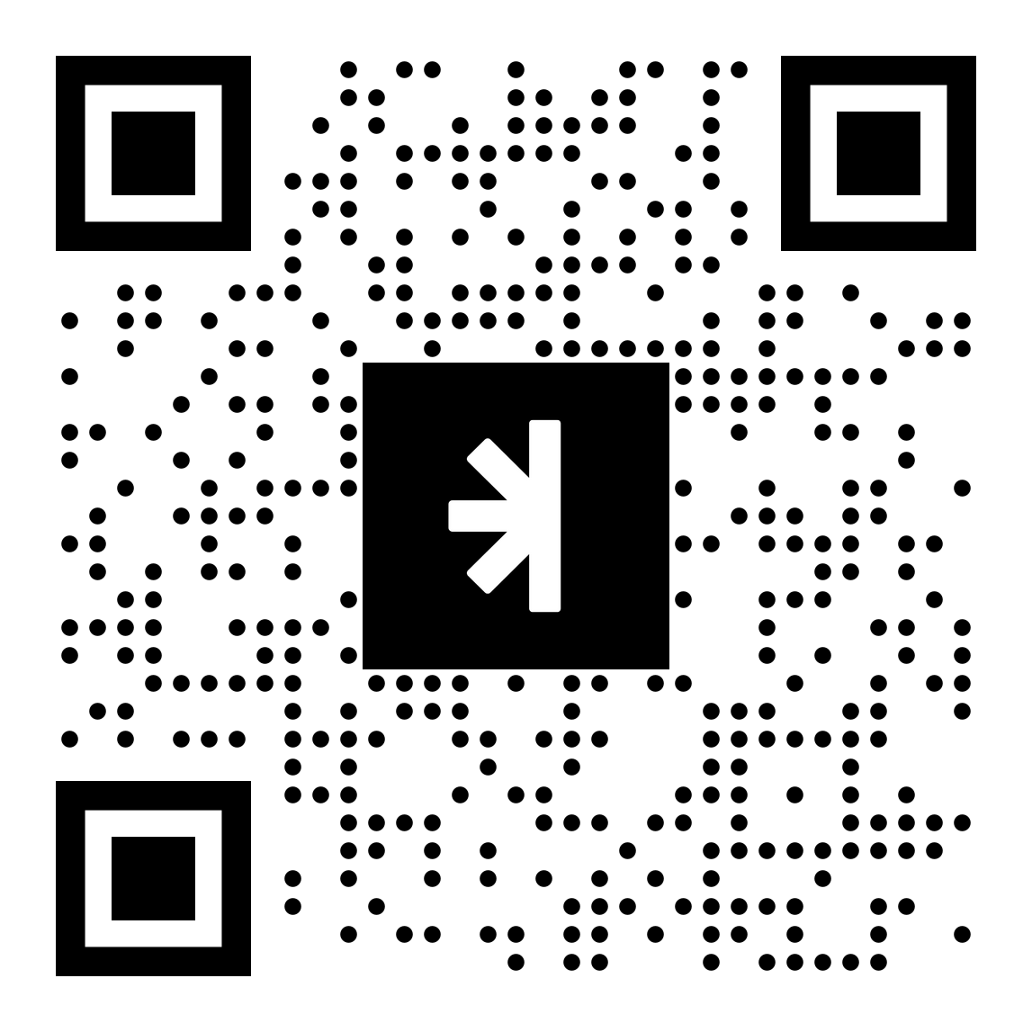 Blak Coffee uygulamasını indirmek için QR kod